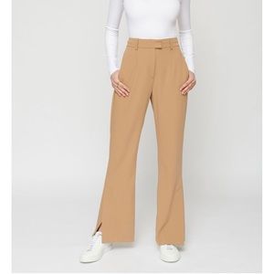 High Waist Flare Pants w/ Slits
